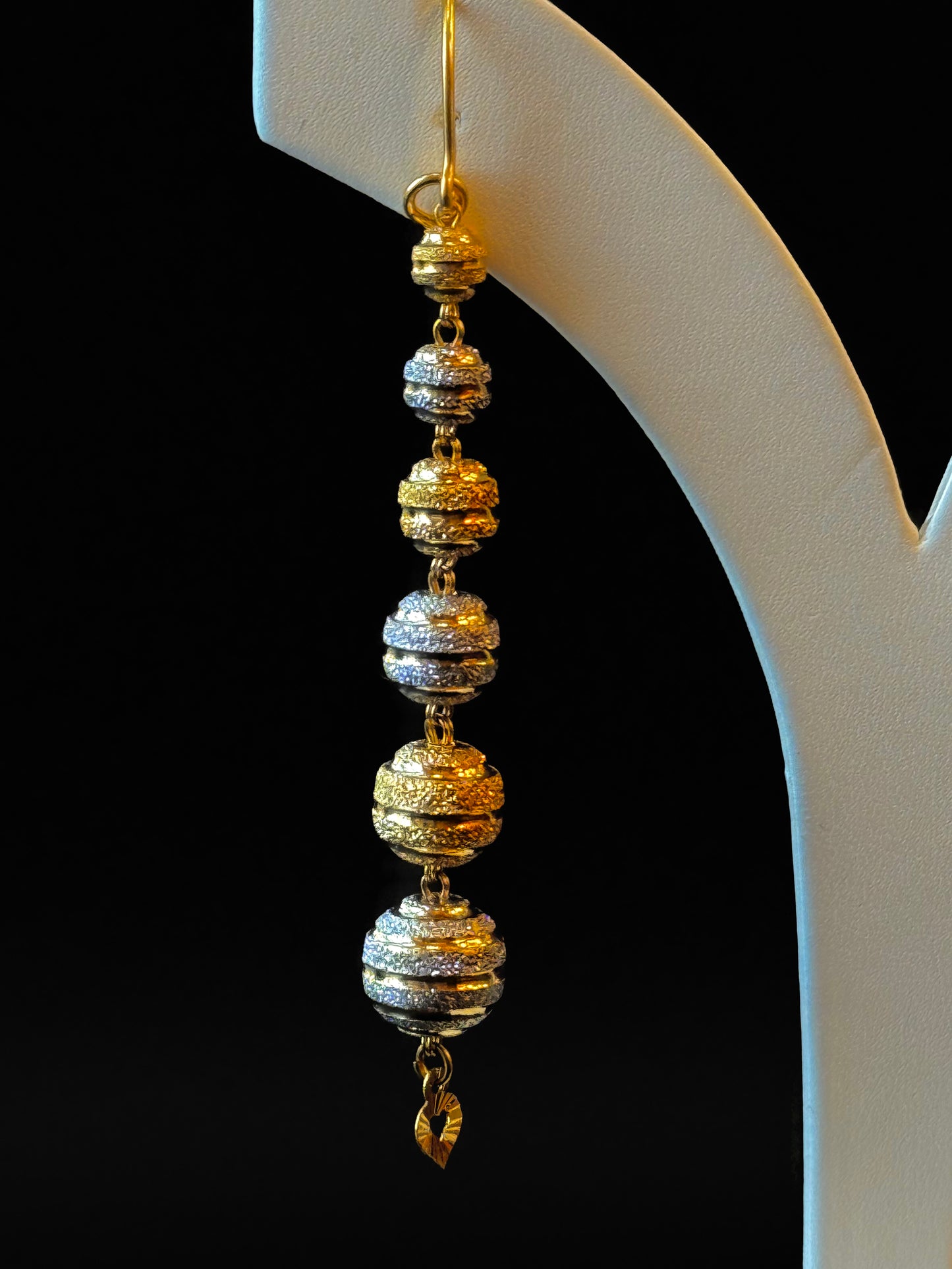 22K Gold Ladies Earrings