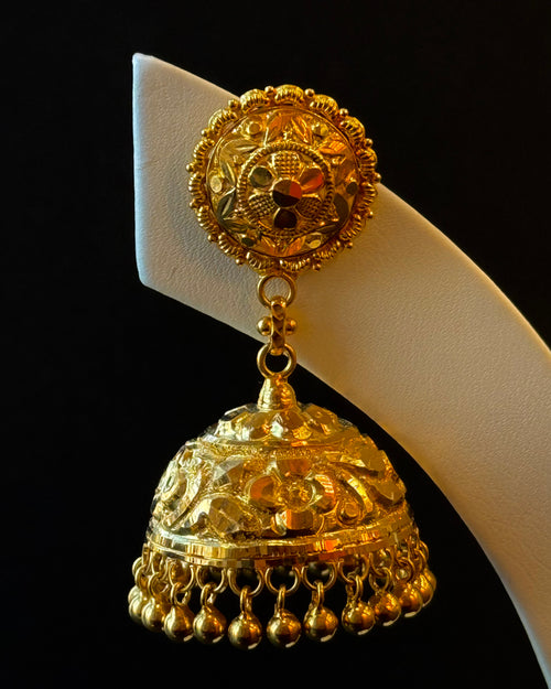 22K Gold Ladies Earrings