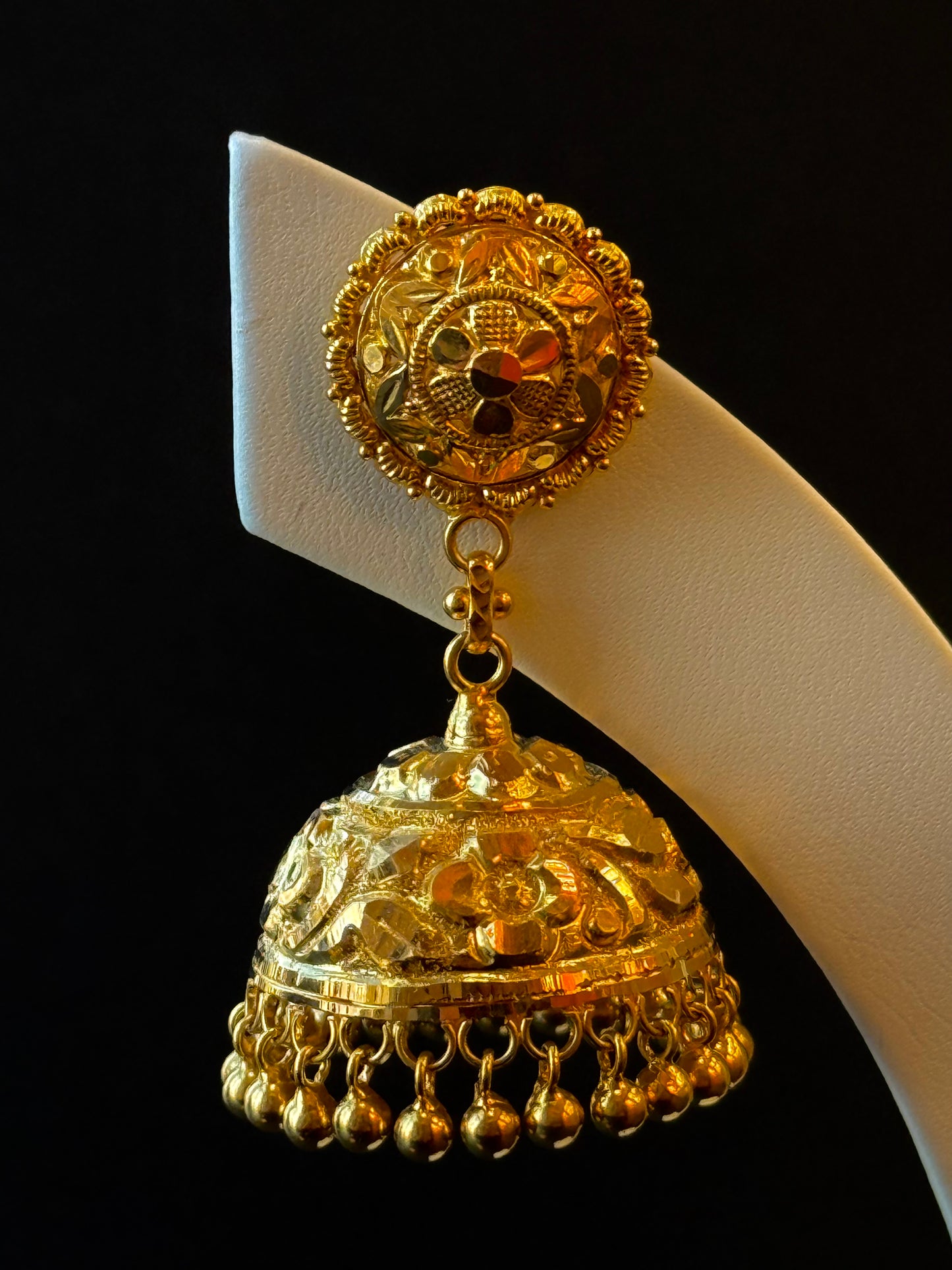 22K Gold Ladies Earrings