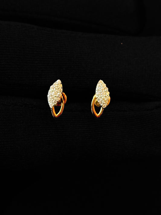 22K Gold Ladies Earrings