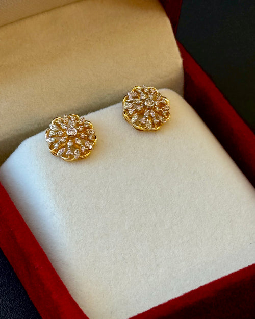 22K Gold Ladies Earrings