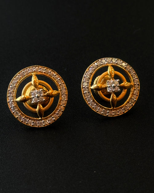 22K Gold Ladies Earrings