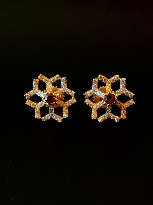 22K Gold Ladies Earrings