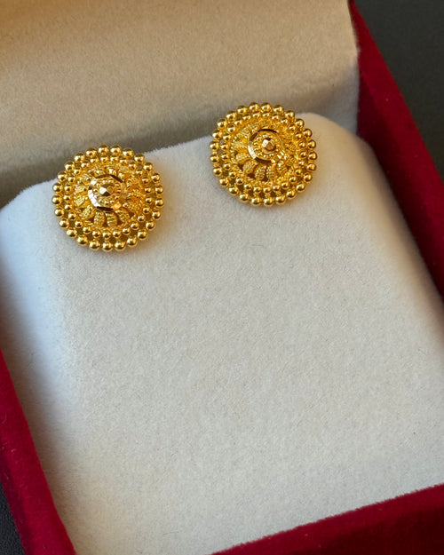 22K Gold Ladies Earrings