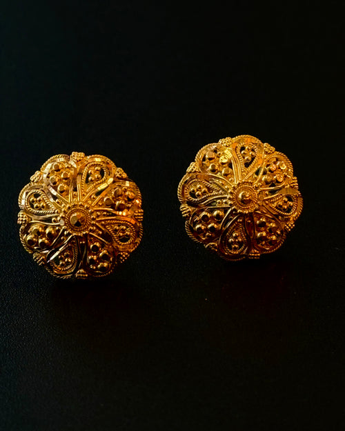 22K Gold Ladies Earrings