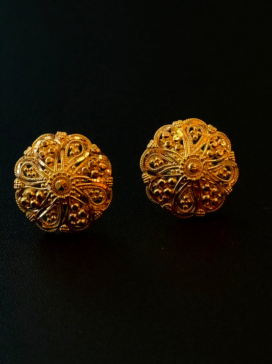 22K Gold Ladies Earrings