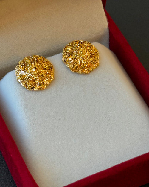 22K Gold Ladies Earrings