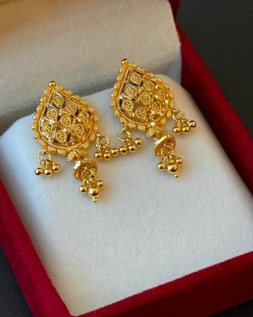 22K Gold Ladies Earrings