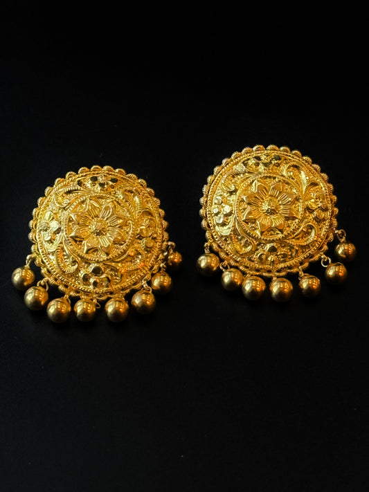 22K Gold Ladies Earrings