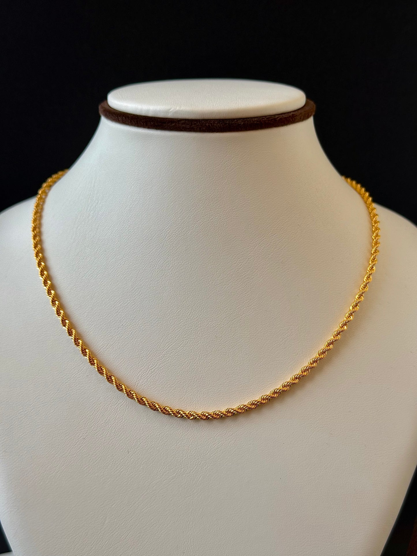 22K Gold Chain (16 inches)