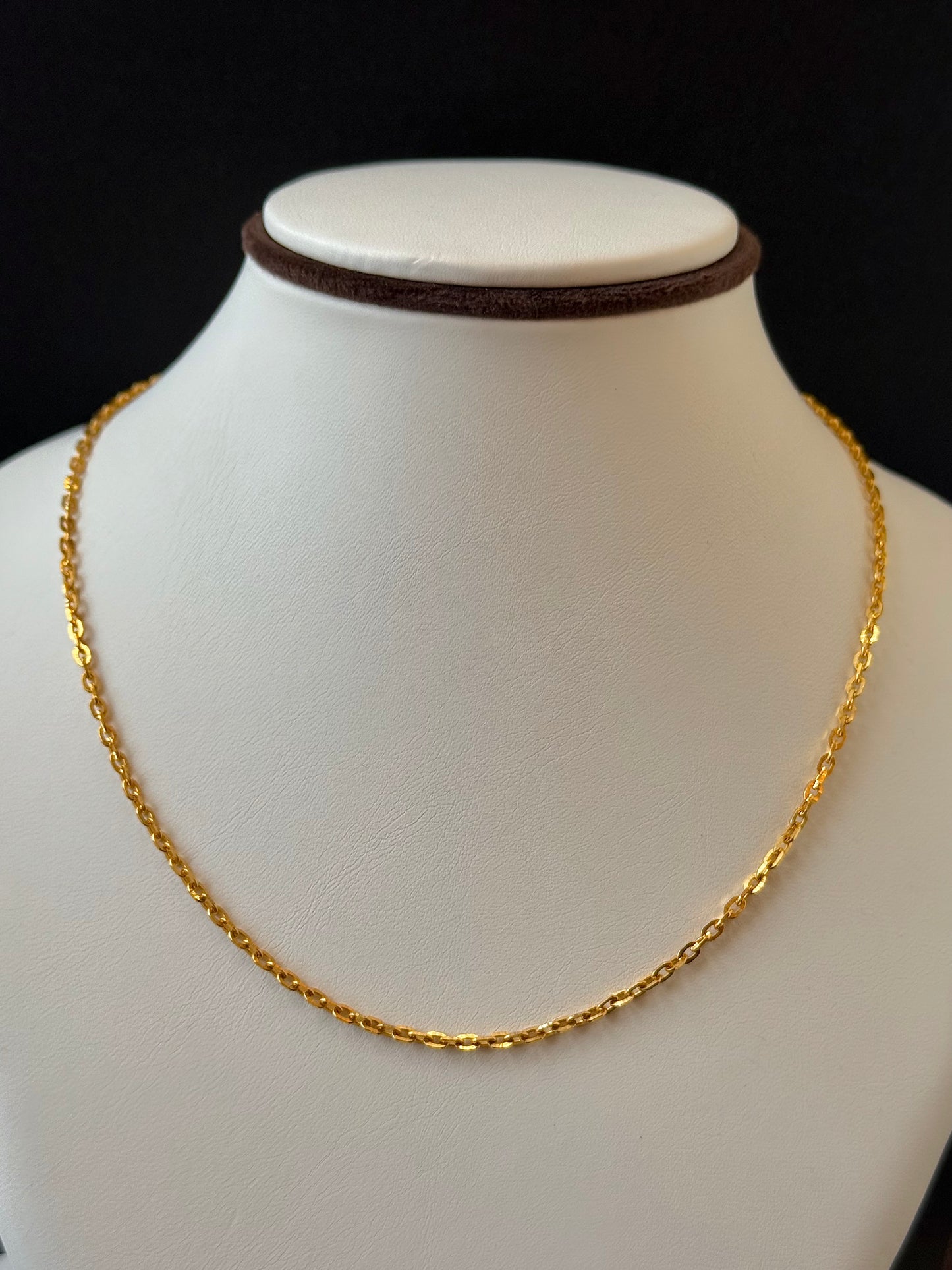 22K Gold Chain (16 inches)