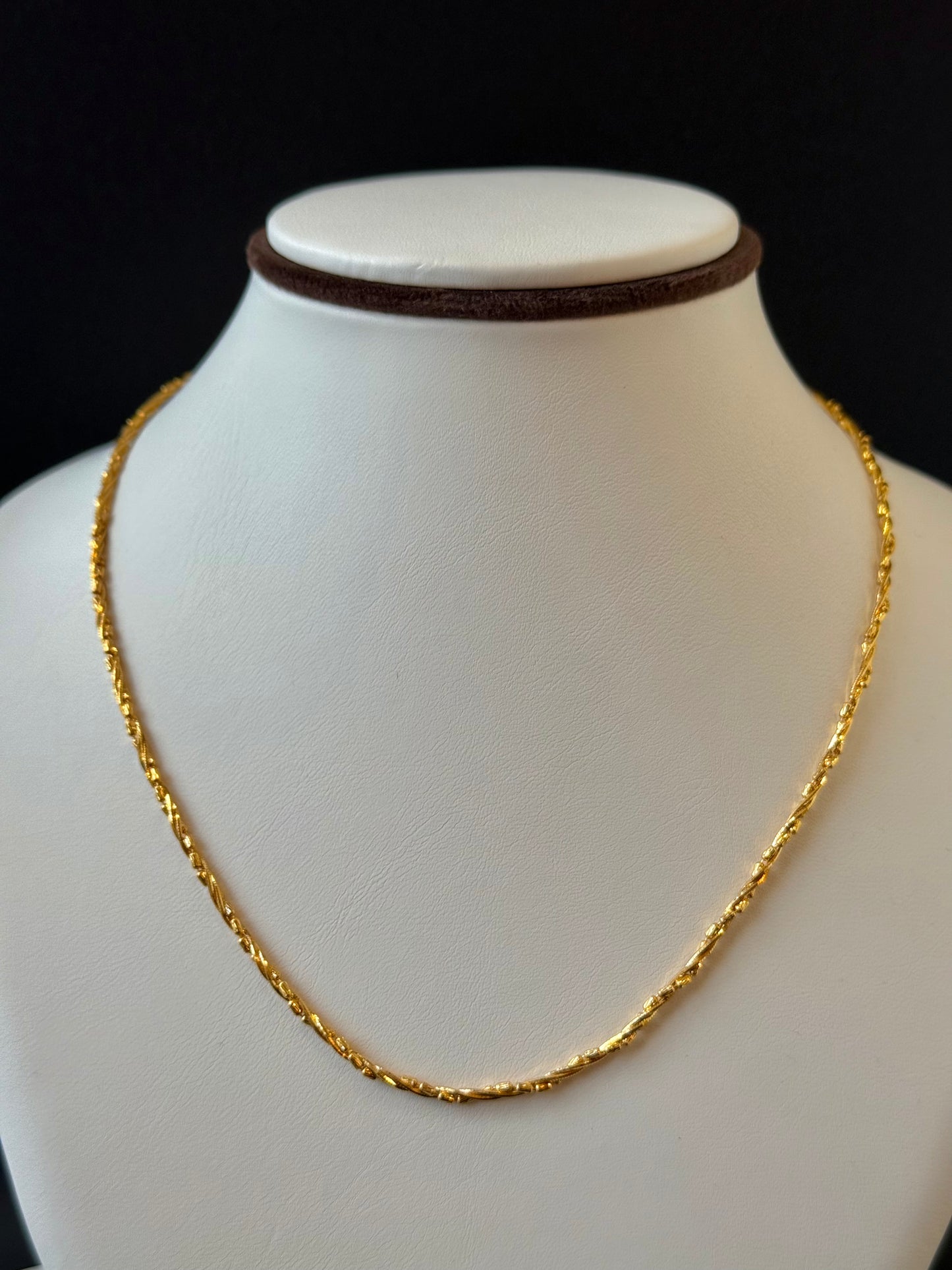 22K Gold Chain (16 inches)