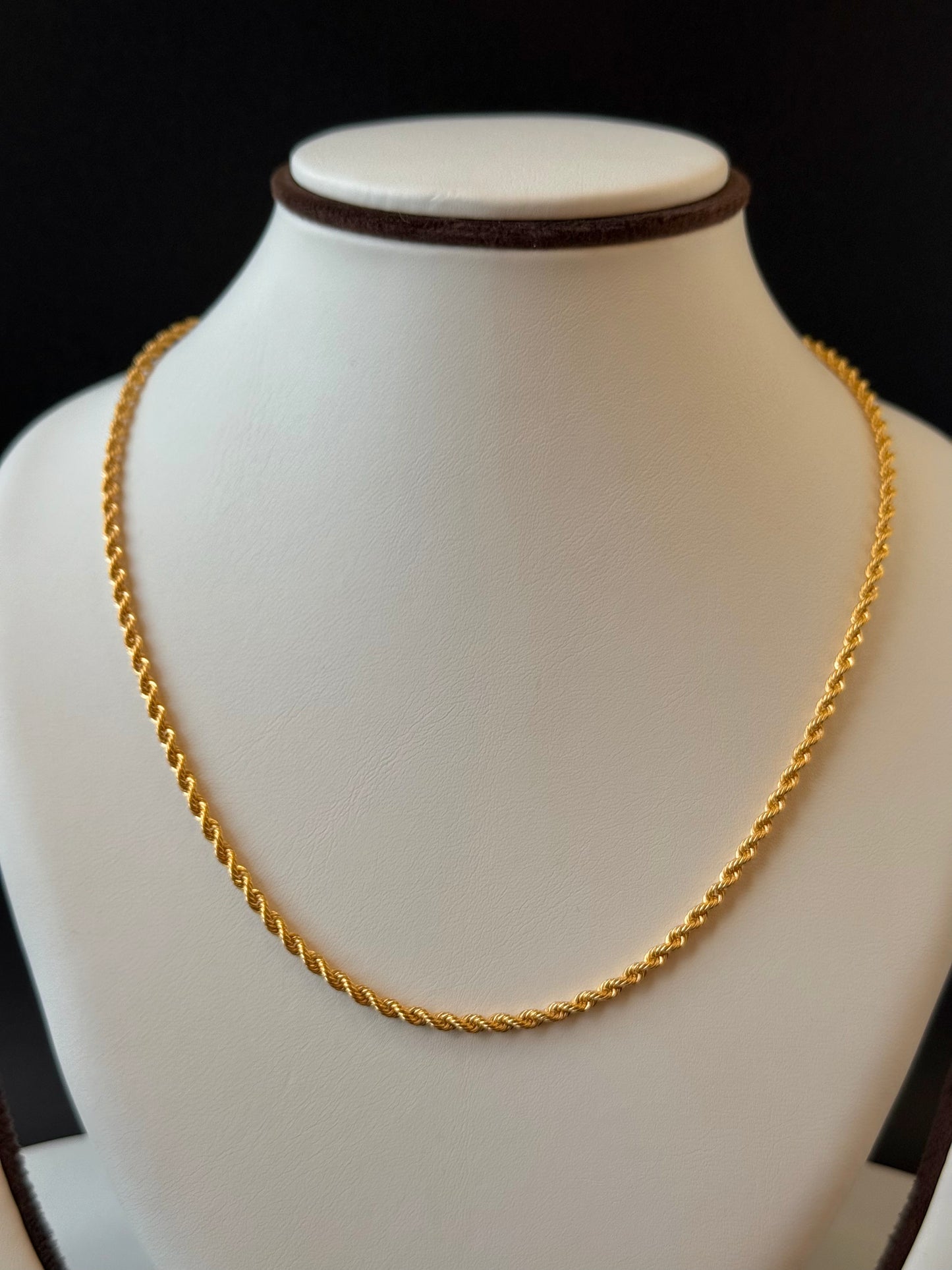 22K Gold Chain (18 inches)