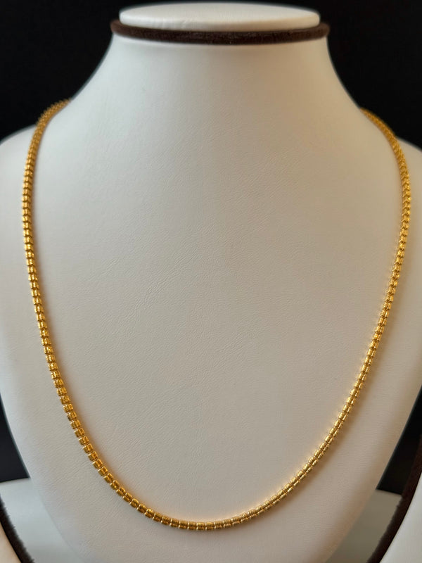22K Gold Men's Chain (20 Inches)