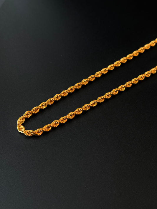 22K Gold Men's Chain (20 Inches)