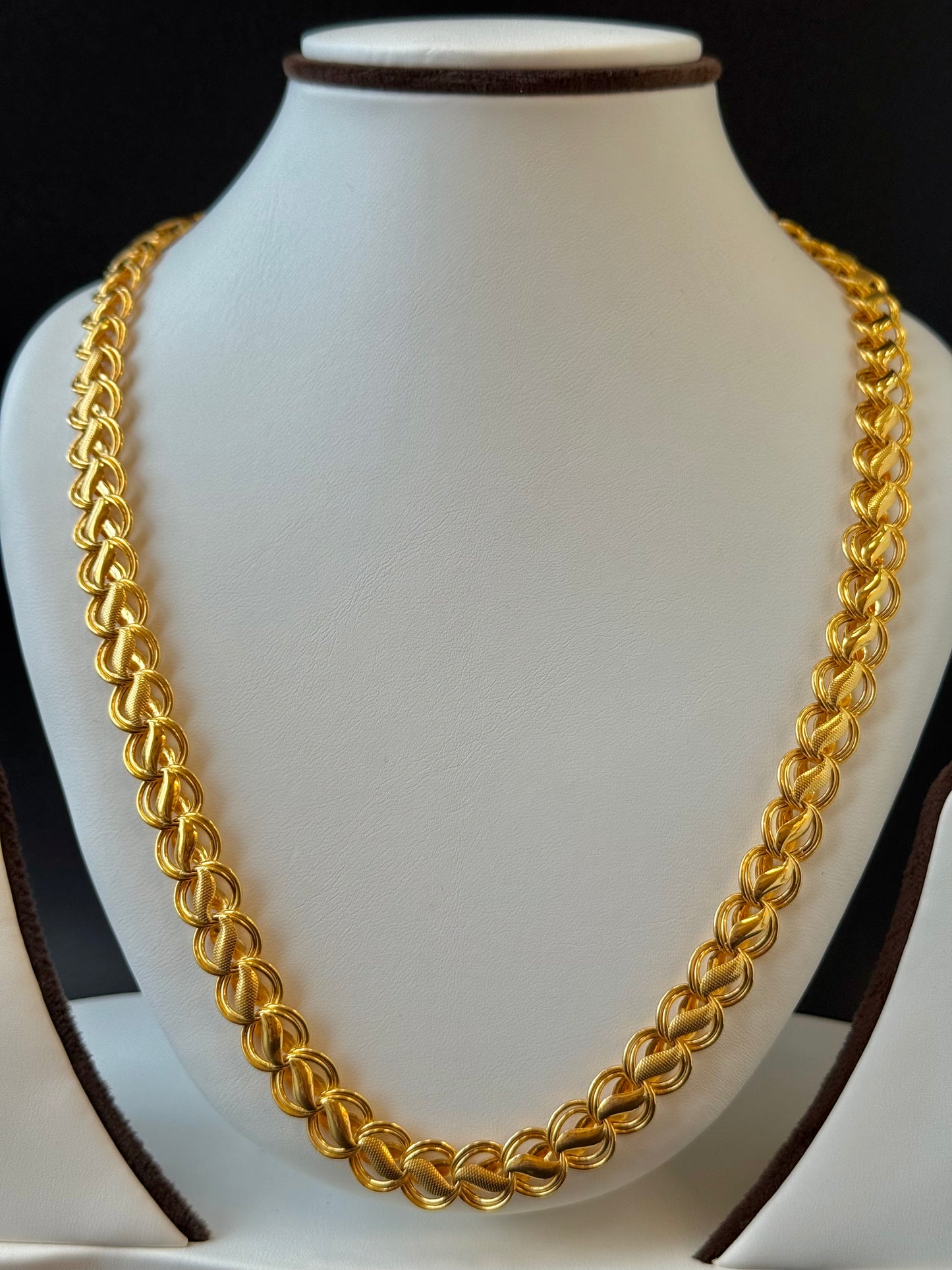 22K Gold Men's Chain (21 Inches)