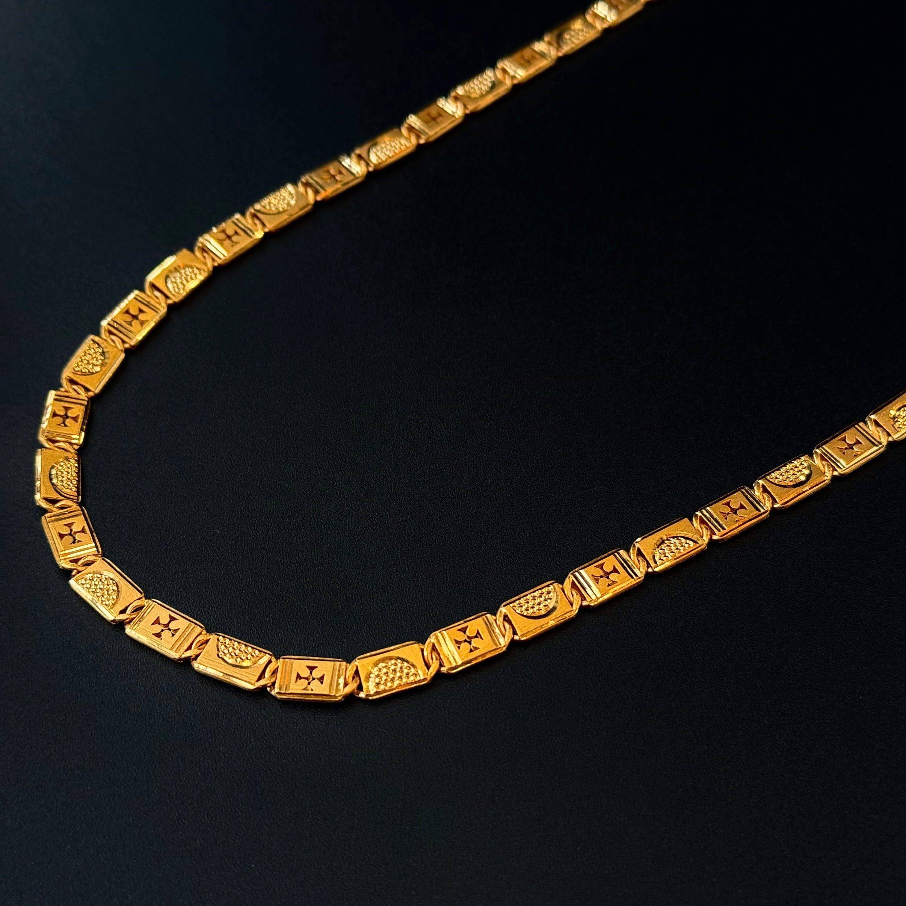 22K Gold Men's Chain (20 Inches)
