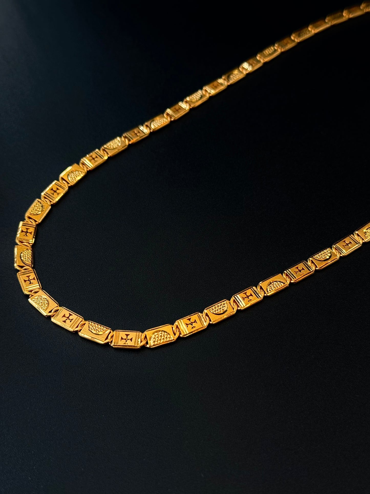 22K Gold Men's Chain (20 Inches)