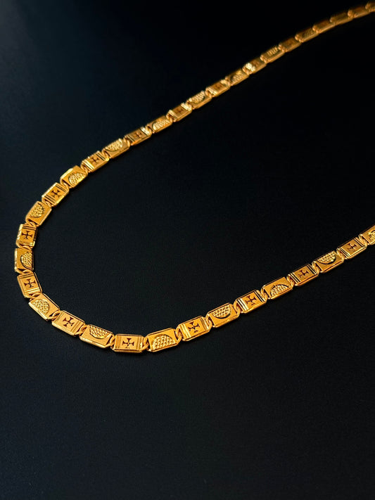22K Gold Men's Chain (20 Inches)