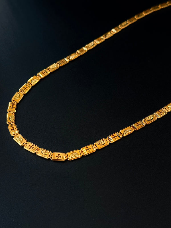 22K Gold Men's Chain (20 Inches)