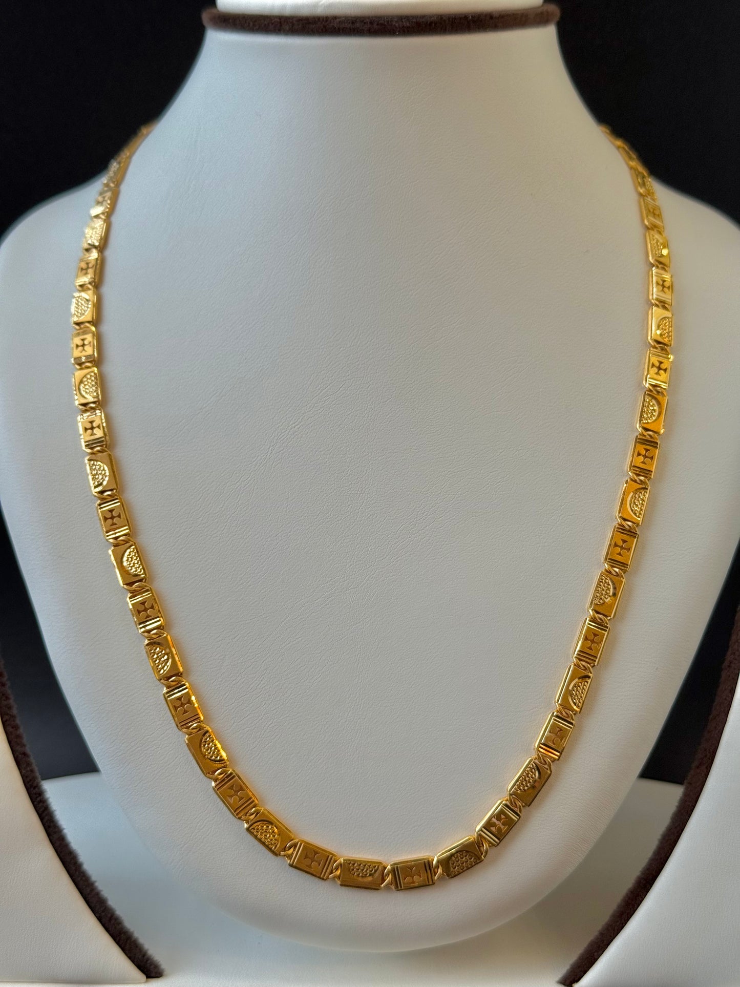 22K Gold Men's Chain (20 Inches)
