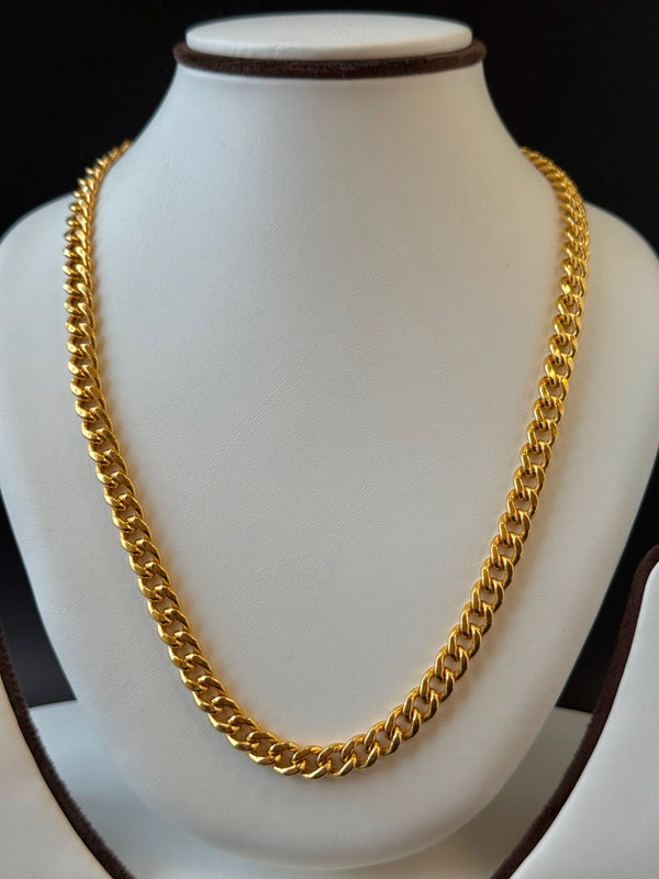 22K Gold Modern Mens Chain