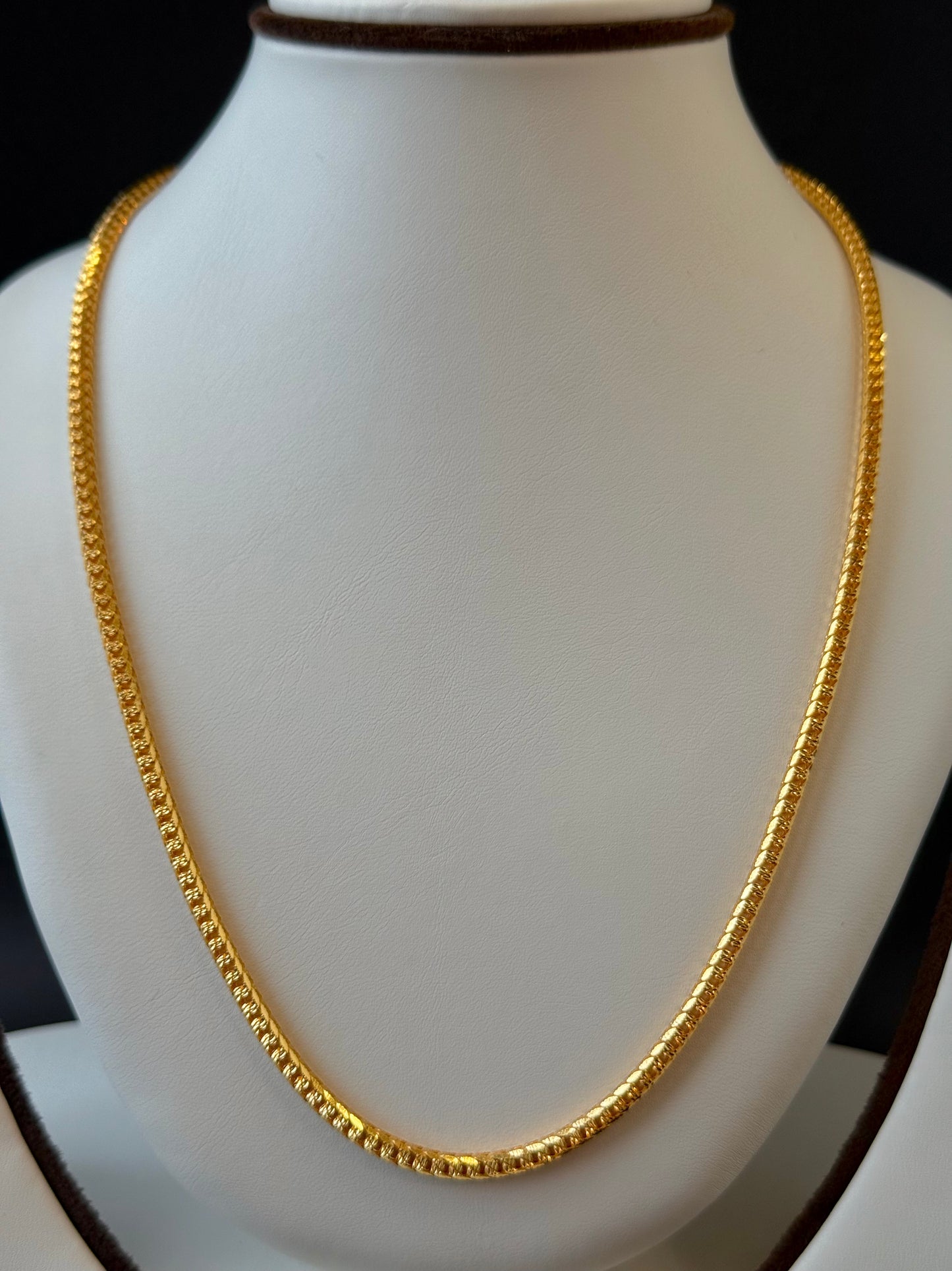 22K Gold Men's Chain (20 Inches)