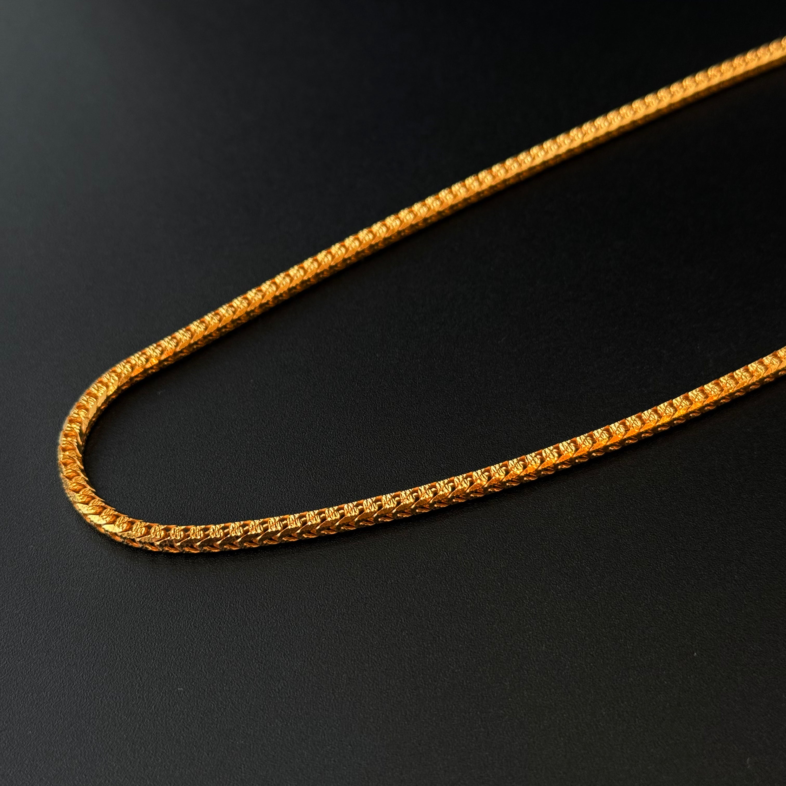 22K Gold Men's Chain (20 Inches)