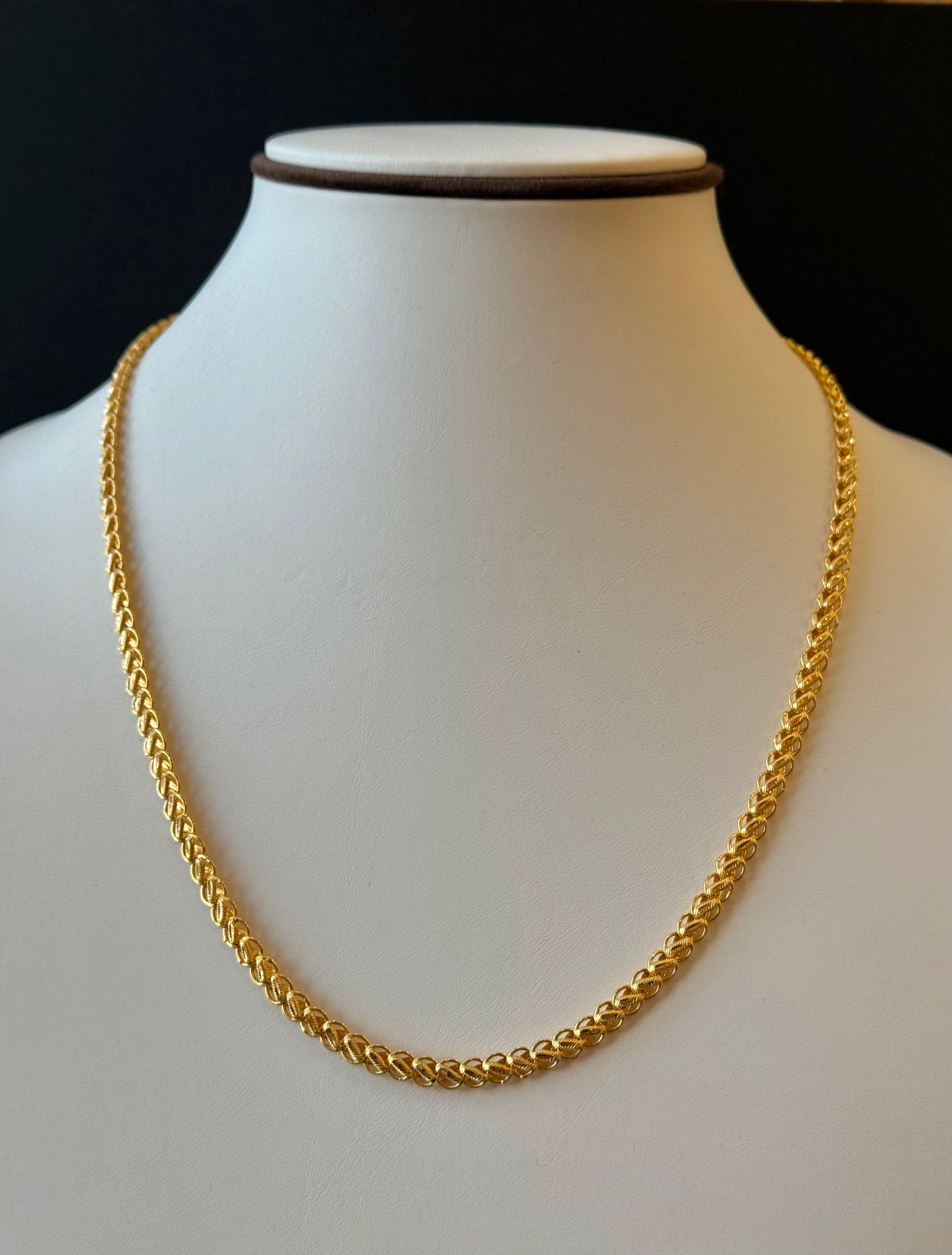 22K Gold Men's Chain (22 Inches)