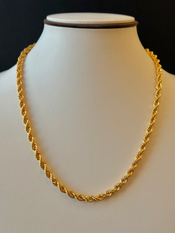 22K Gold Men's Chain (22 Inches)