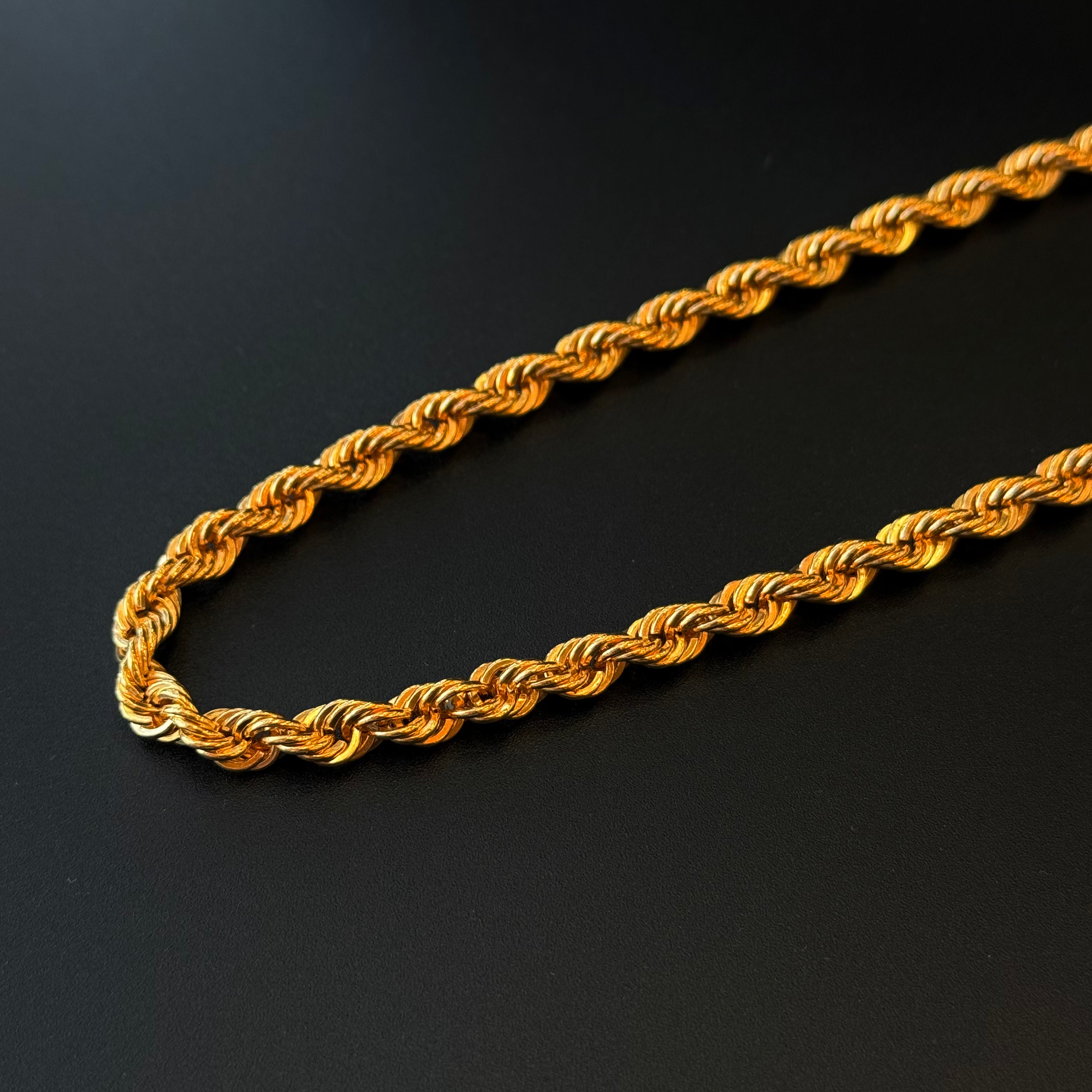 22K Gold Men's Chain (22 Inches)