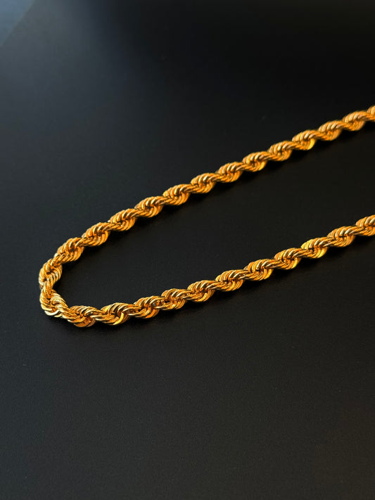22K Gold Men's Chain (22 Inches)