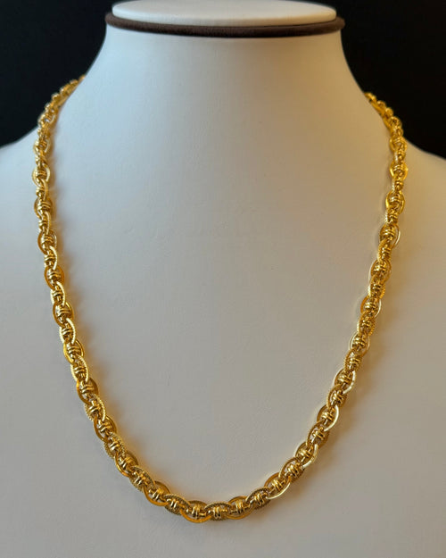 22K Gold Men's Chain (22 Inches)