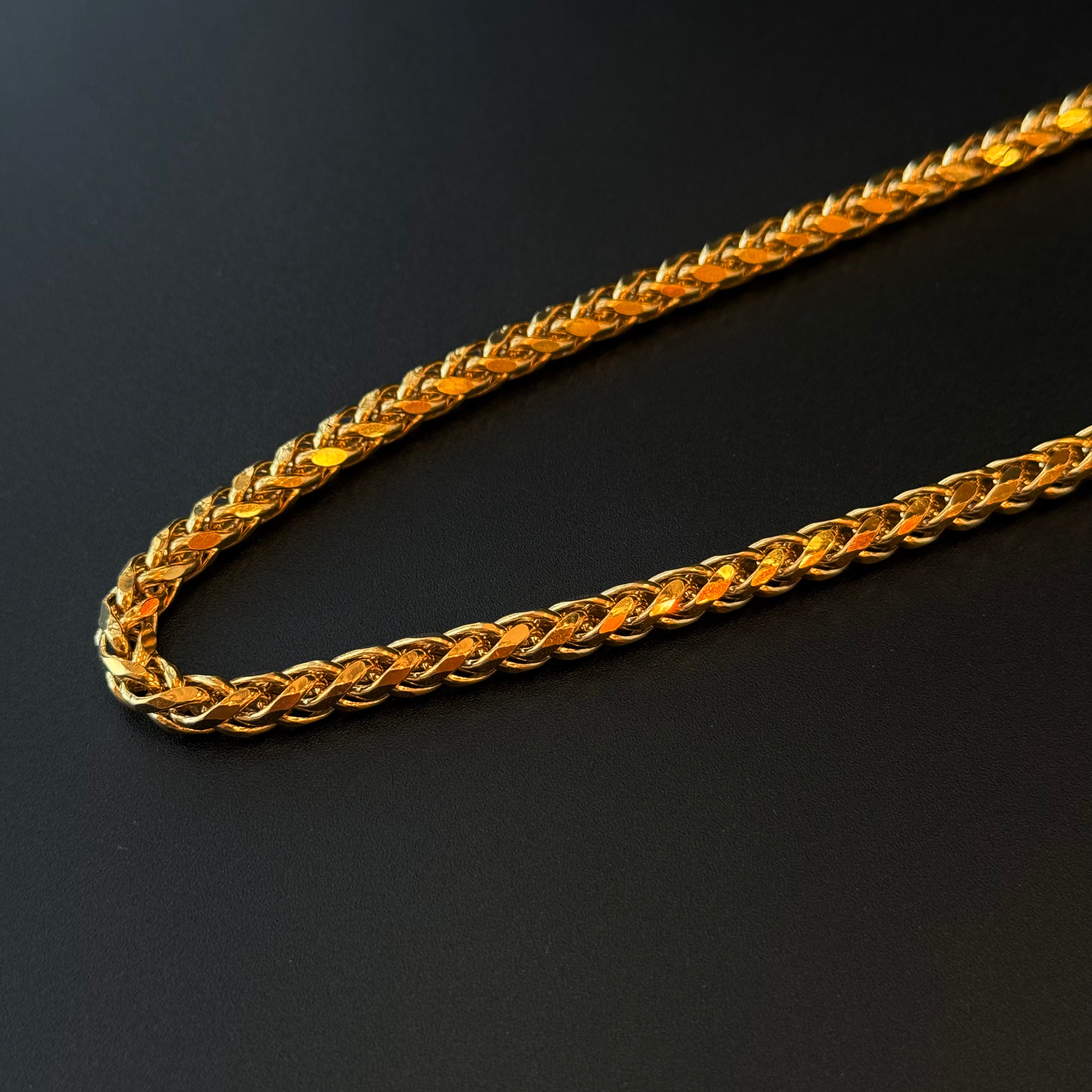 22K Gold Men's Chain (22 Inches)