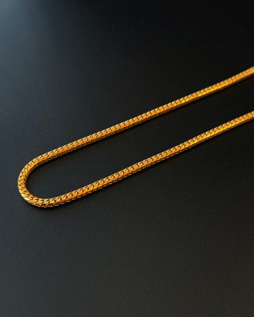 22K Gold Men's Chain (24 Inches)