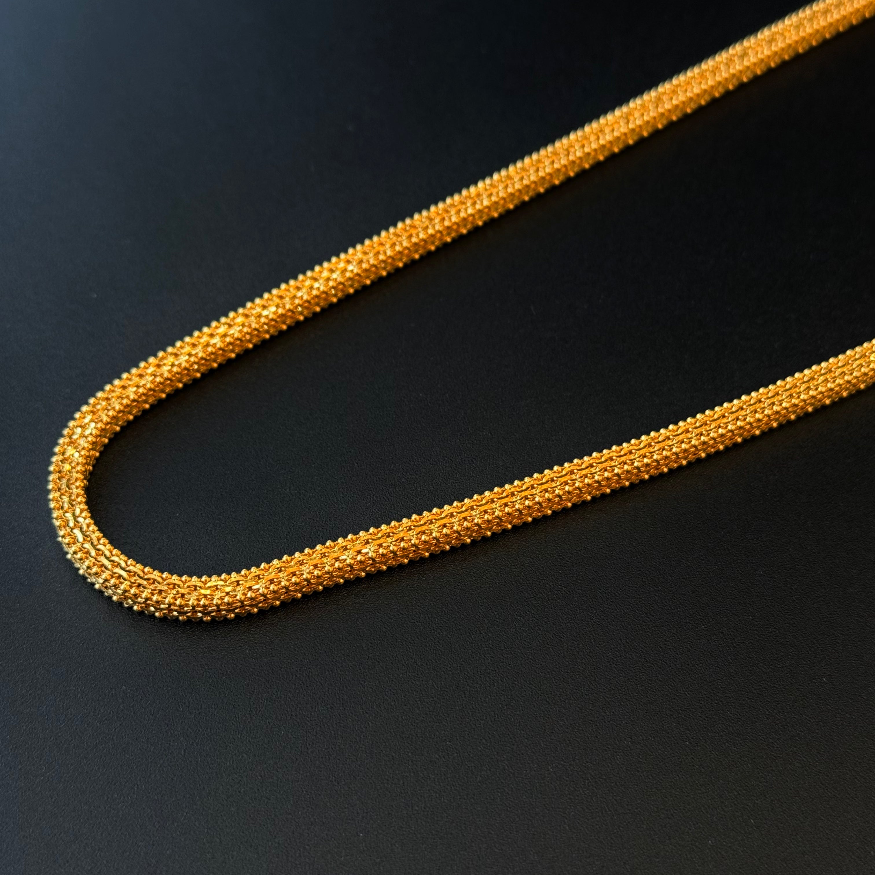 22K Gold Men's Chain (20 Inches)