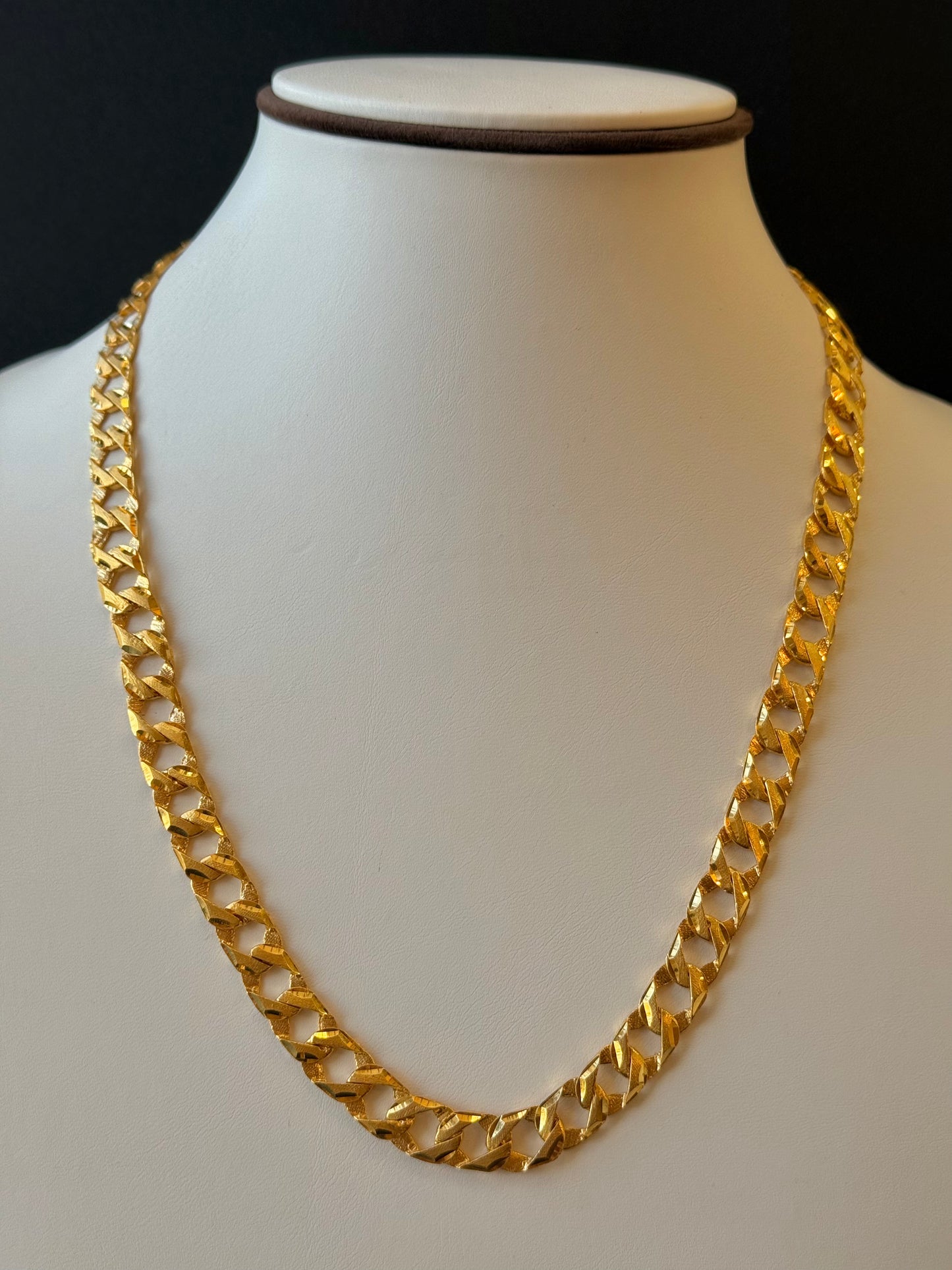 22K Gold Men's Chain (23 Inches)