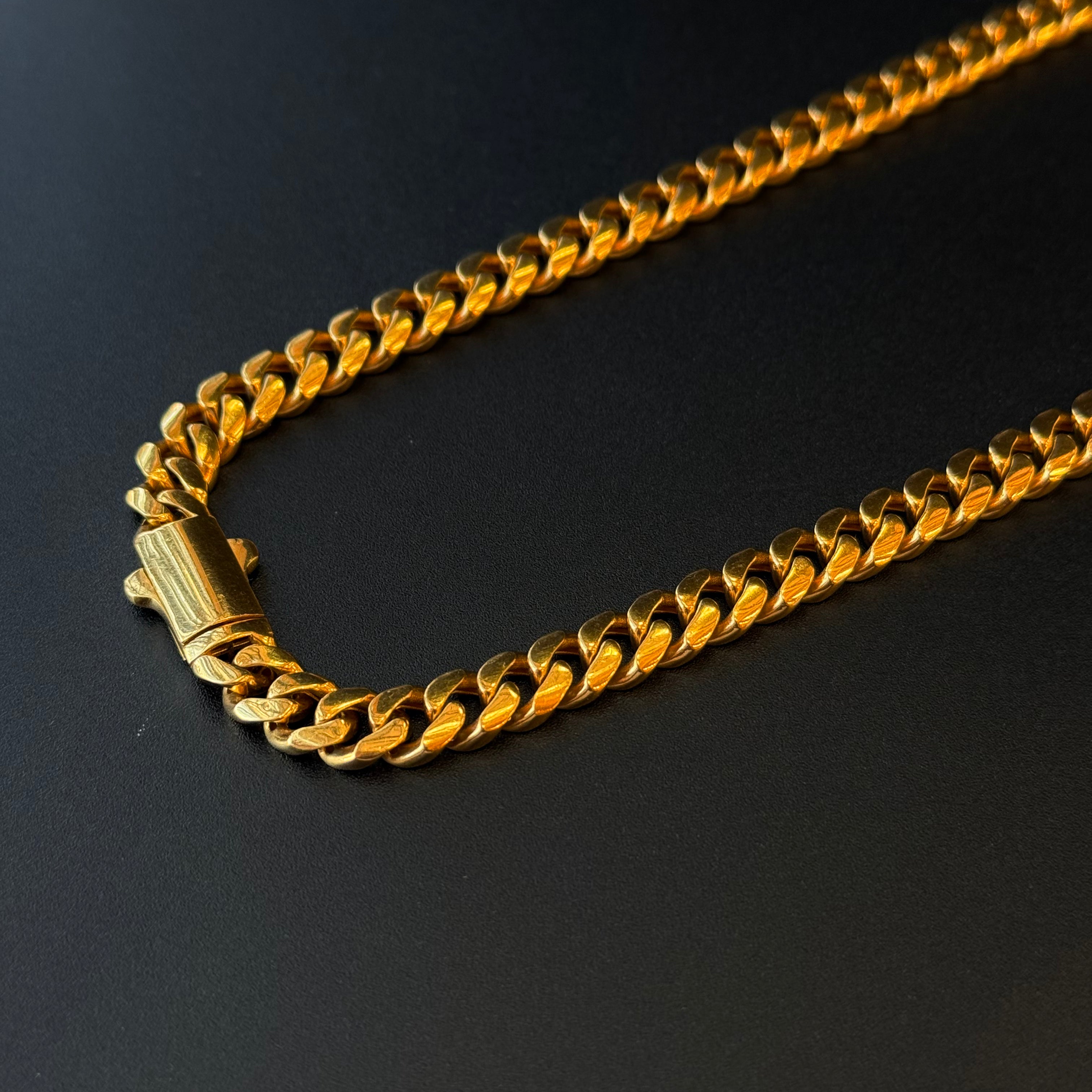22K Gold Luxury Mens Chain