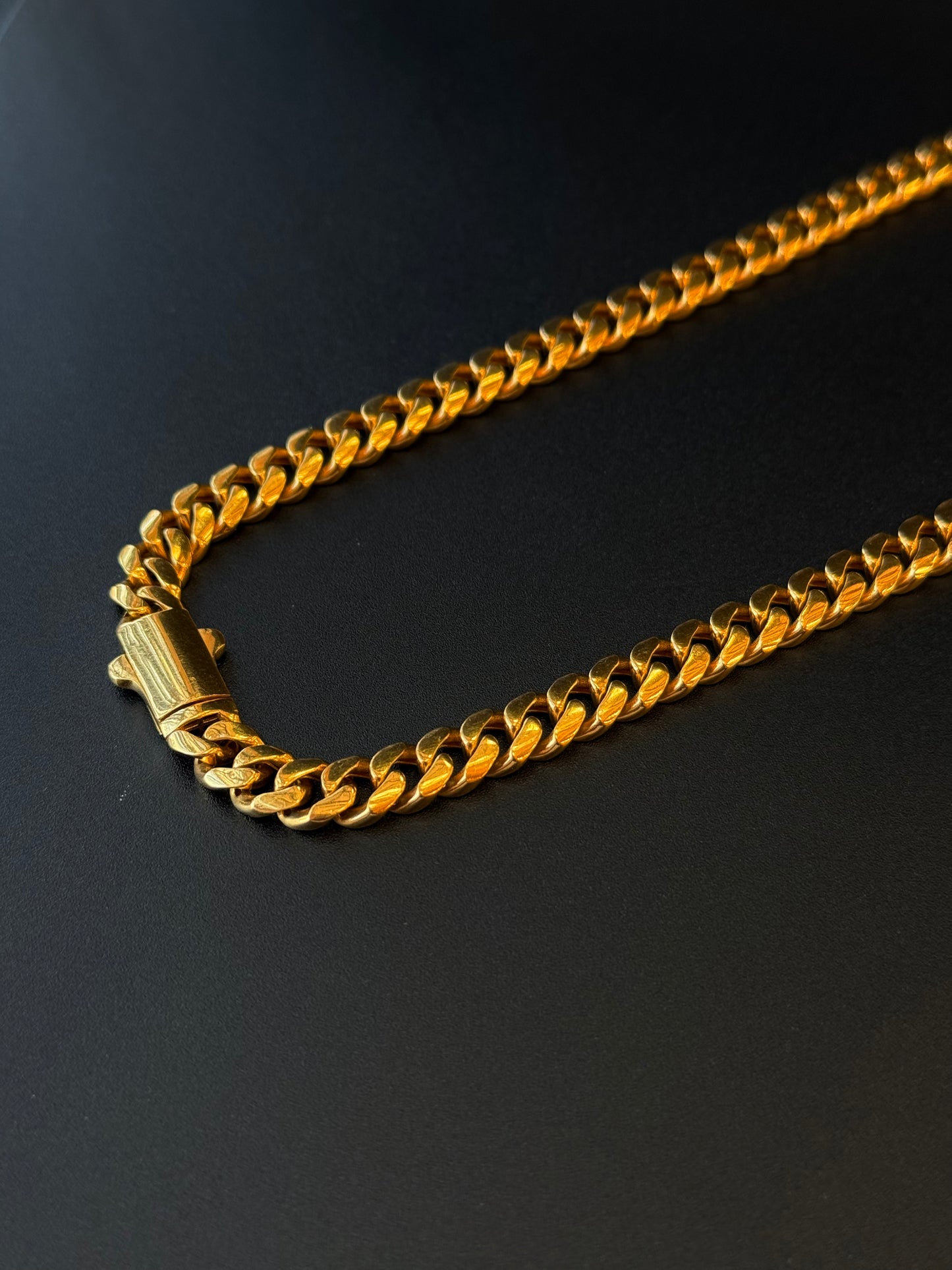 22K Gold Men's Chain (24 Inches)