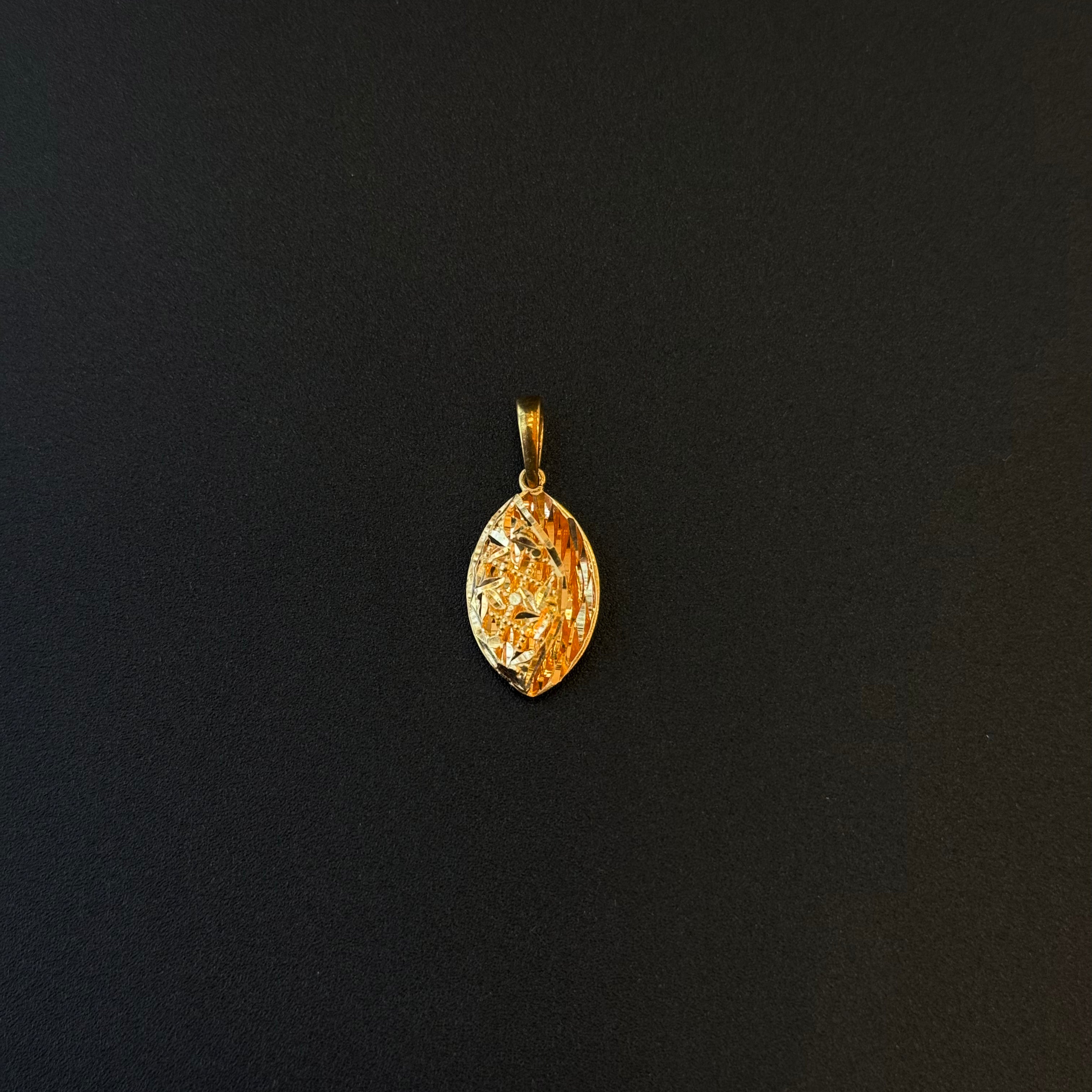 22K Gold Signature Pendant