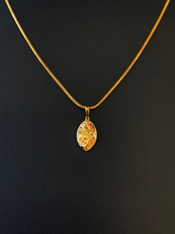 22K Gold Signature Pendant