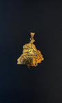 22K Gold Contemporary Pendant