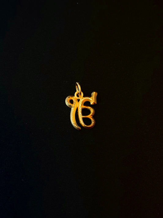 22K Gold Pendant