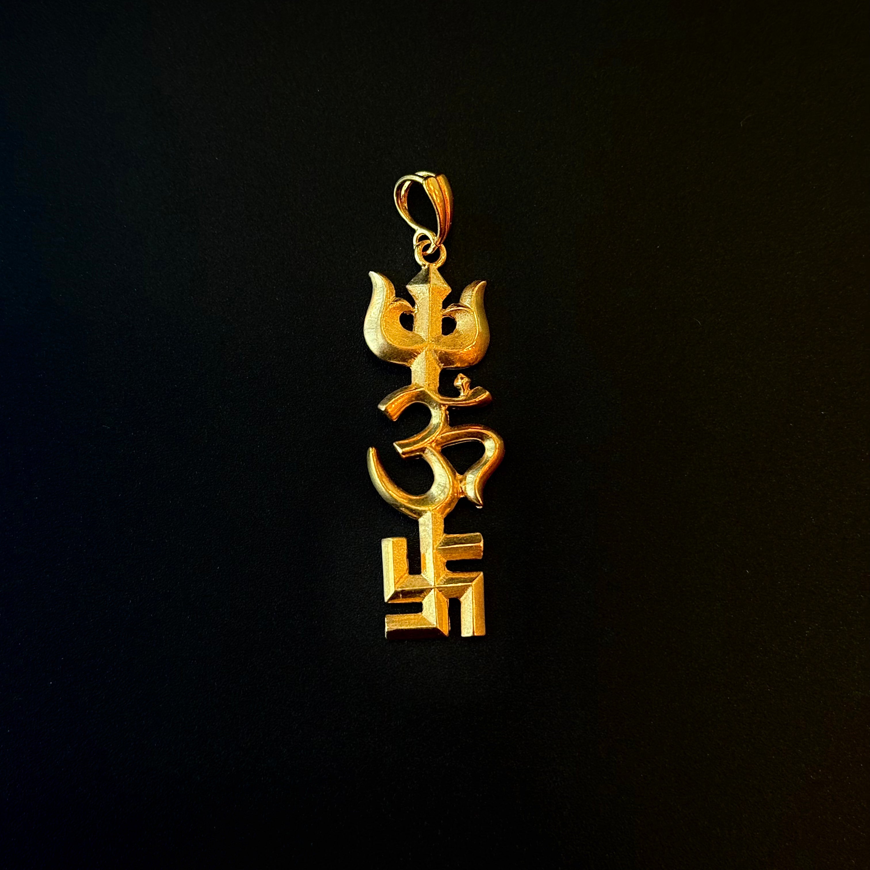22K Gold Pendant