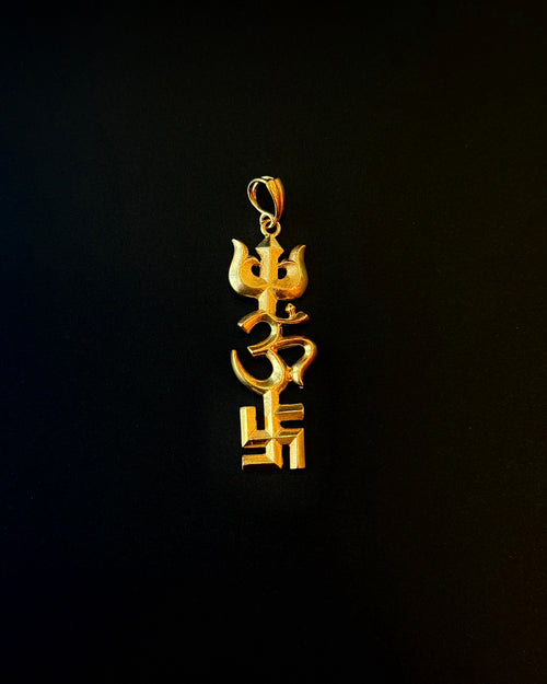 22K Gold Pendant