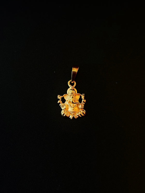 22K Gold Minimal Pendant