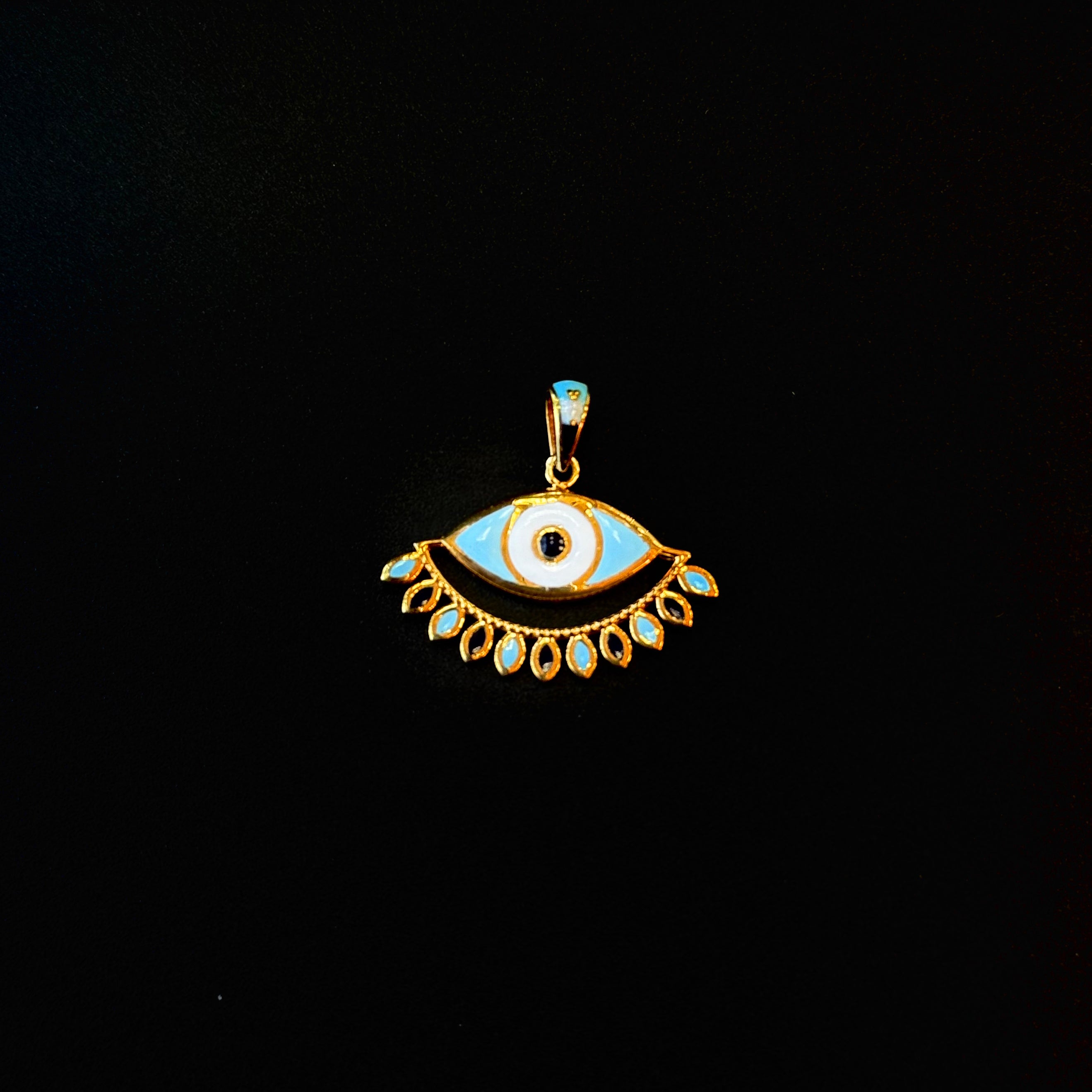 22K Gold Trendy Pendant