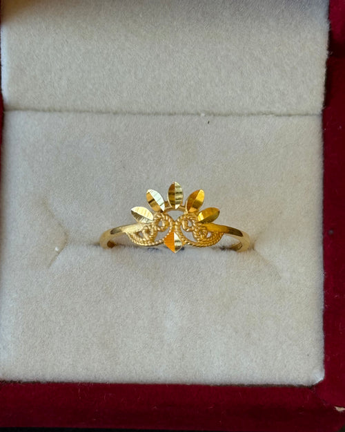 22Kt plain Gold Ladies Ring