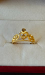 22Kt plain Gold Ladies Ring