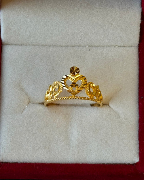22Kt plain Gold Ladies Ring